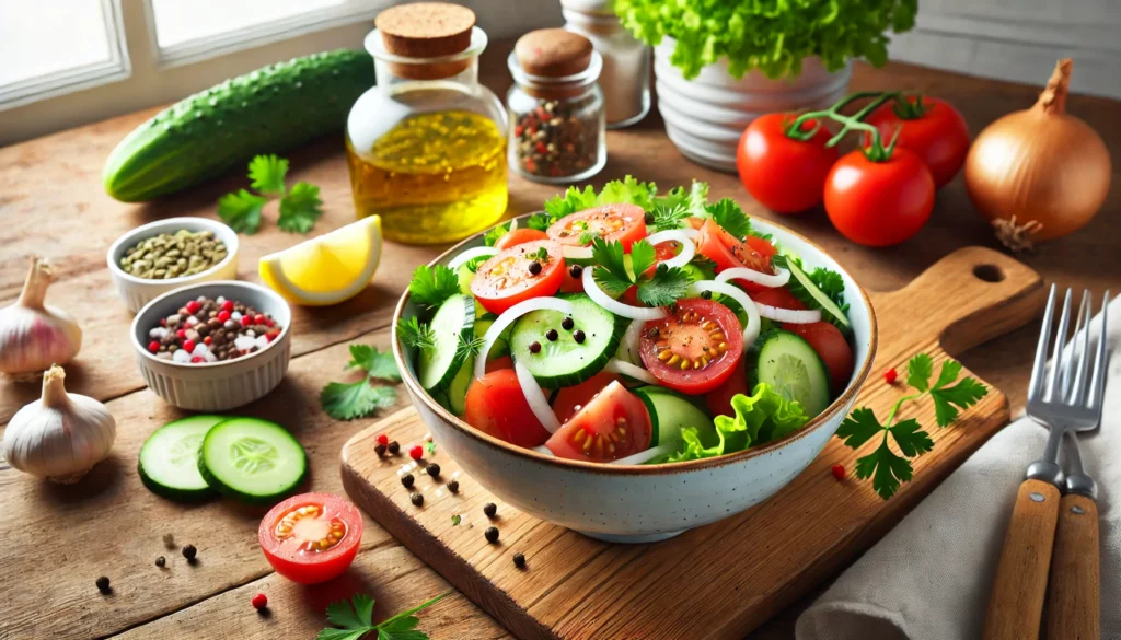 वजन कम करने के 10 आसान घरेलू उपाय – बिना डाइटिंग और जिम के वजन घटाएं 4 salad